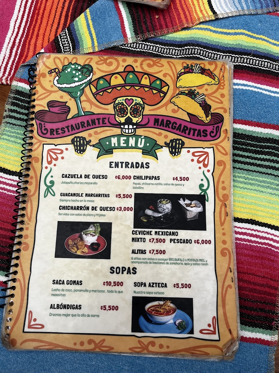 Menu Margaritas Jaco-2