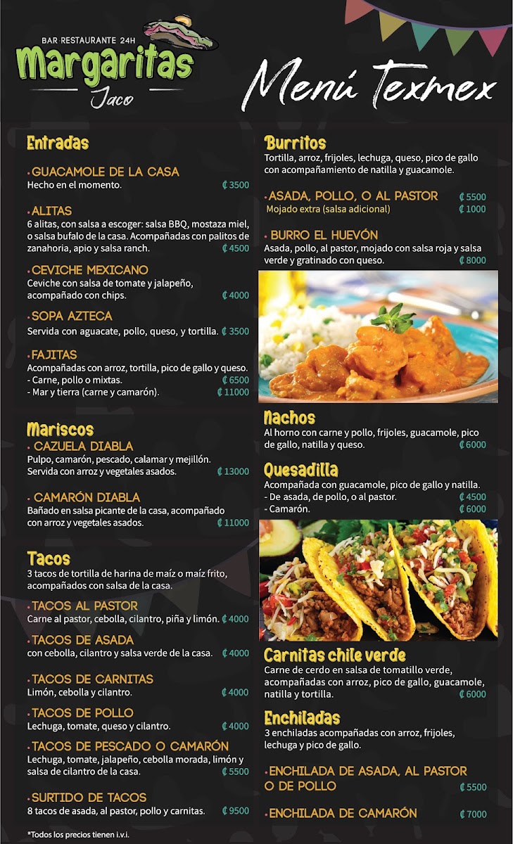 Menu Margaritas Jaco-3